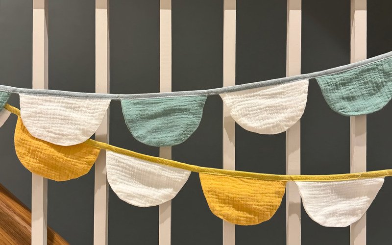 Get crafty with versatile muslin fabric.
