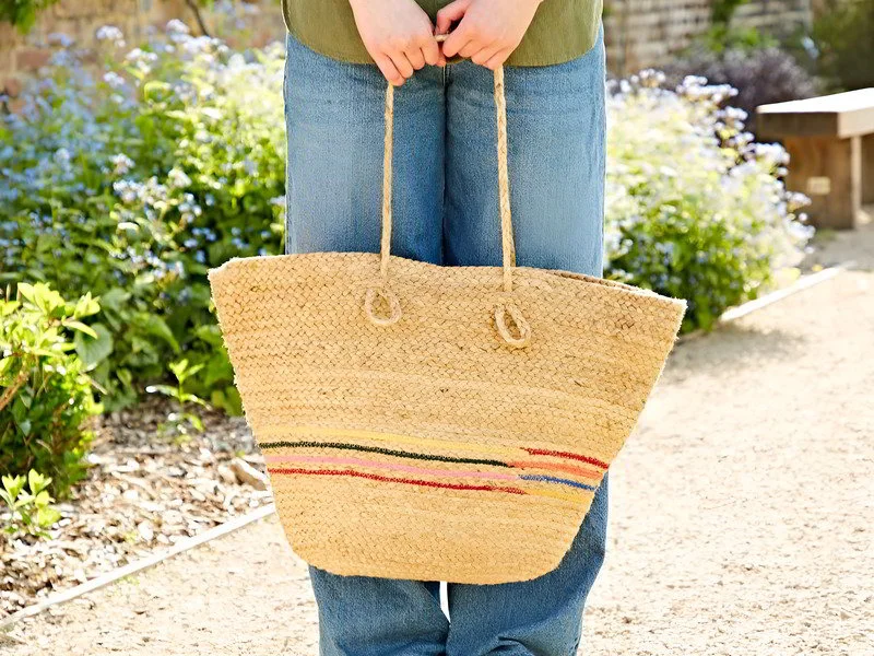 Elevate your brand using natural fiber elements.