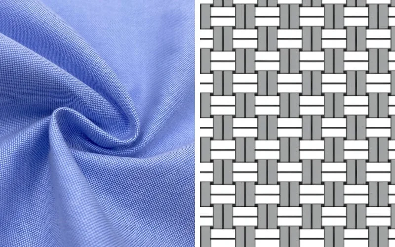The secret to Oxford's strength: Basket weave.