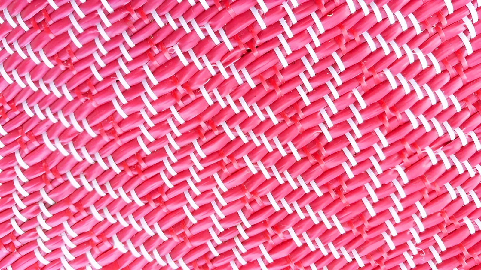 Think of warp threads as running North to South, and weft threads as running East to West