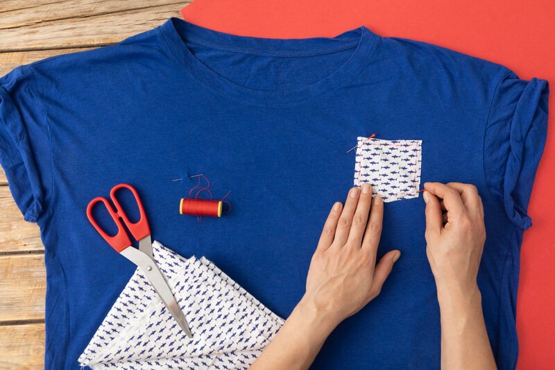 Sewing's power: Create, mend, brand.