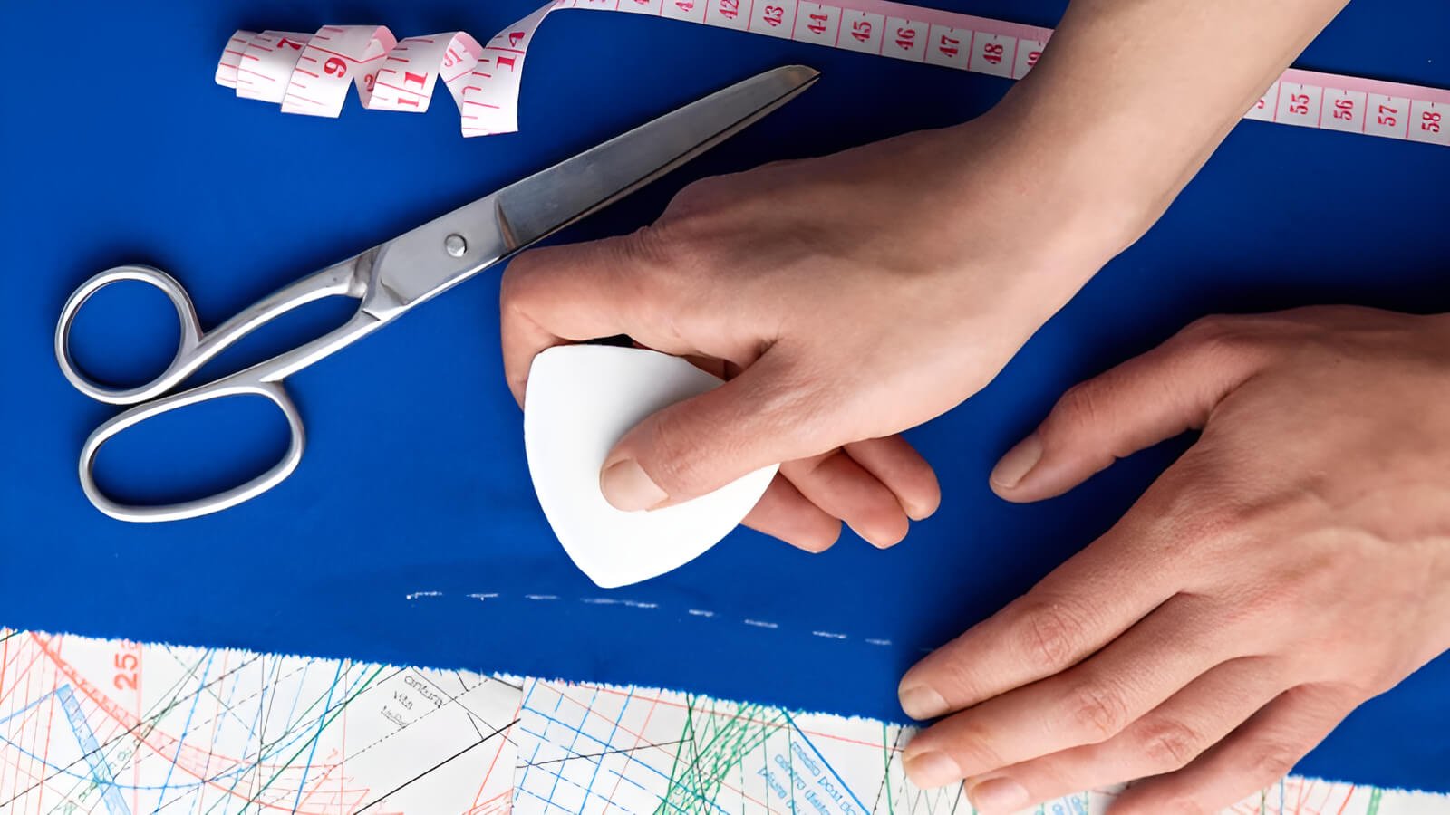 When you buy a printed sewing pattern from a store, it usually comes in an envelope