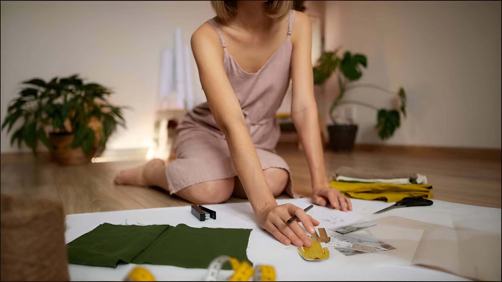A sewing pattern is like a map or a recipe for making clothes