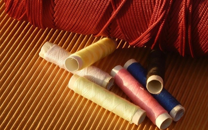 Choose sewing thread based on what your project needs, such as strength, stretch, and visibility