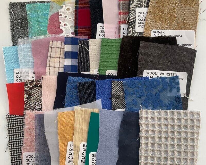 Fabric variety: different fibers, different care.
