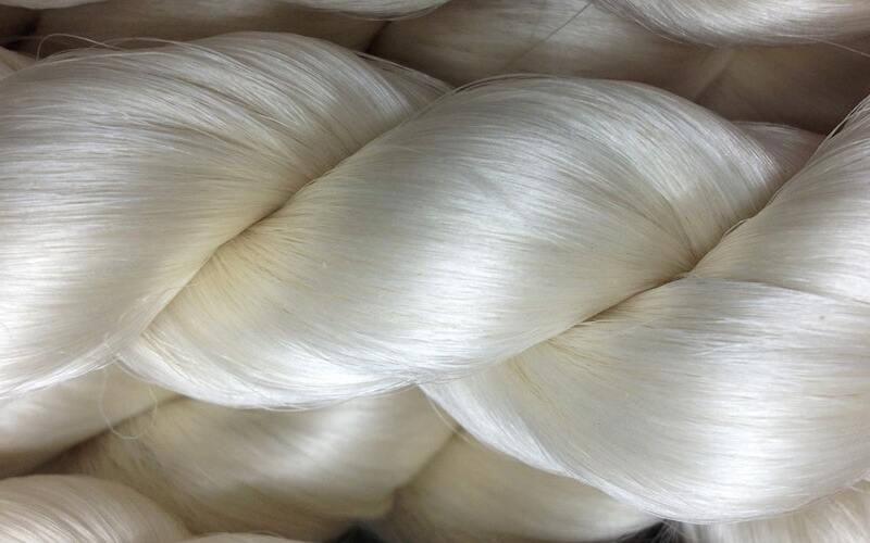 The hidden strength of fine, luxurious silk fibers.