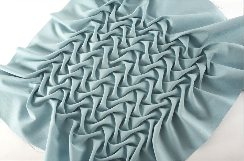 Smocking: Tiny folds, beautiful patterns.