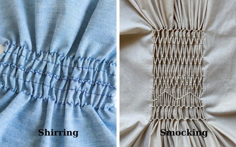 Understanding fabric manipulation styles.
