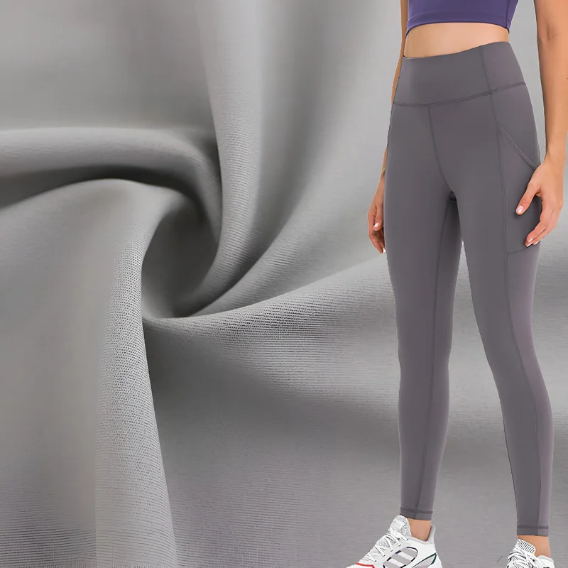 How stretchy spandex fibers begin to form.