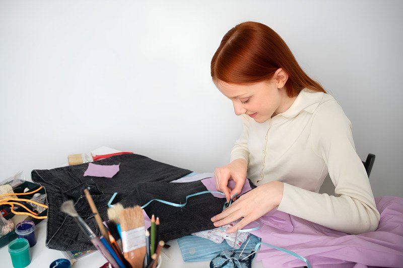 Choosing the right stitch for your project.