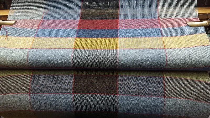 The journey of tweed making.