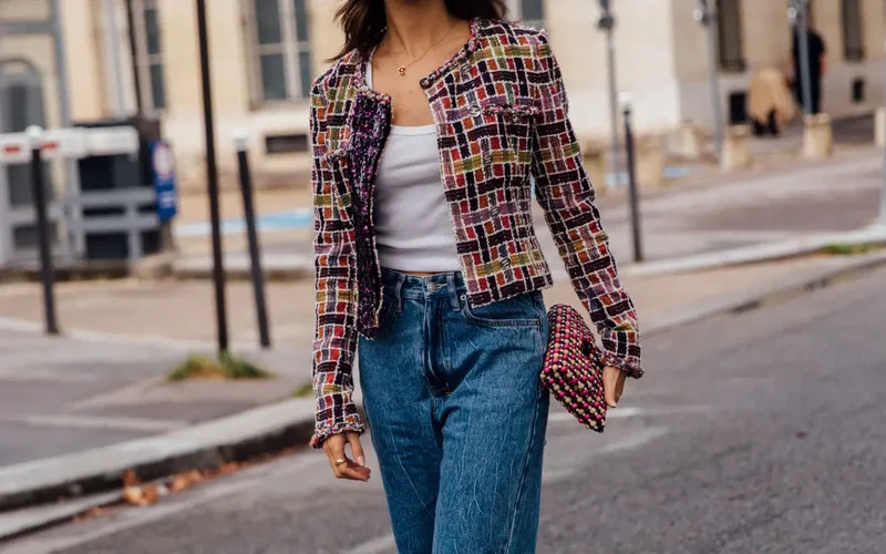 Tweed: Timeless fashion staple.