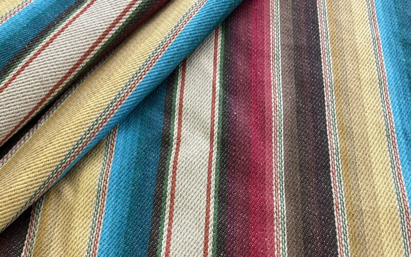 Yarn-dyed: Color deep within every thread.