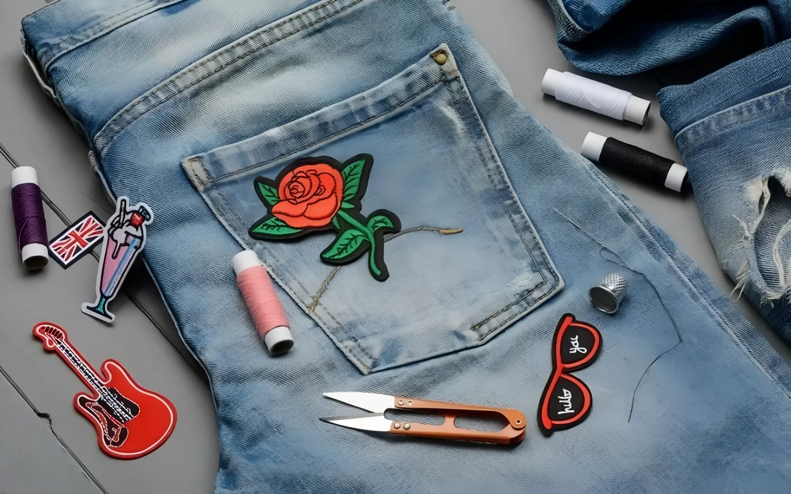 A neatly sewn patch and proper garment care ensure your custom design looks professional and lasts for years