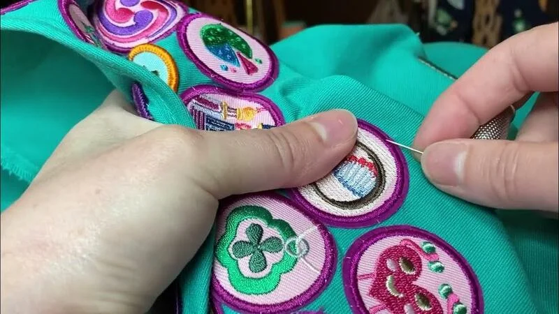 A few simple ways to attach your Daisy's new patches.
