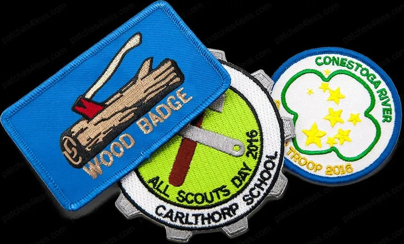 Create a unique patch for your troop's special memories.