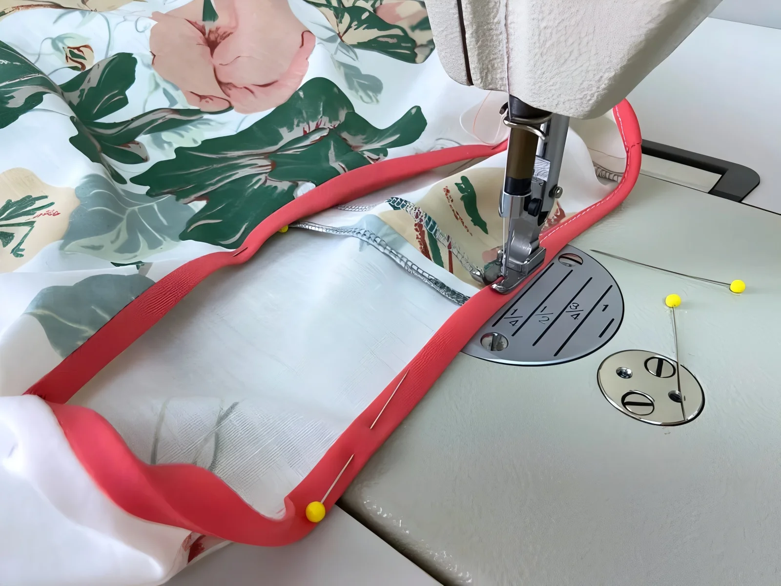Versatile uses of binding in sewing.
