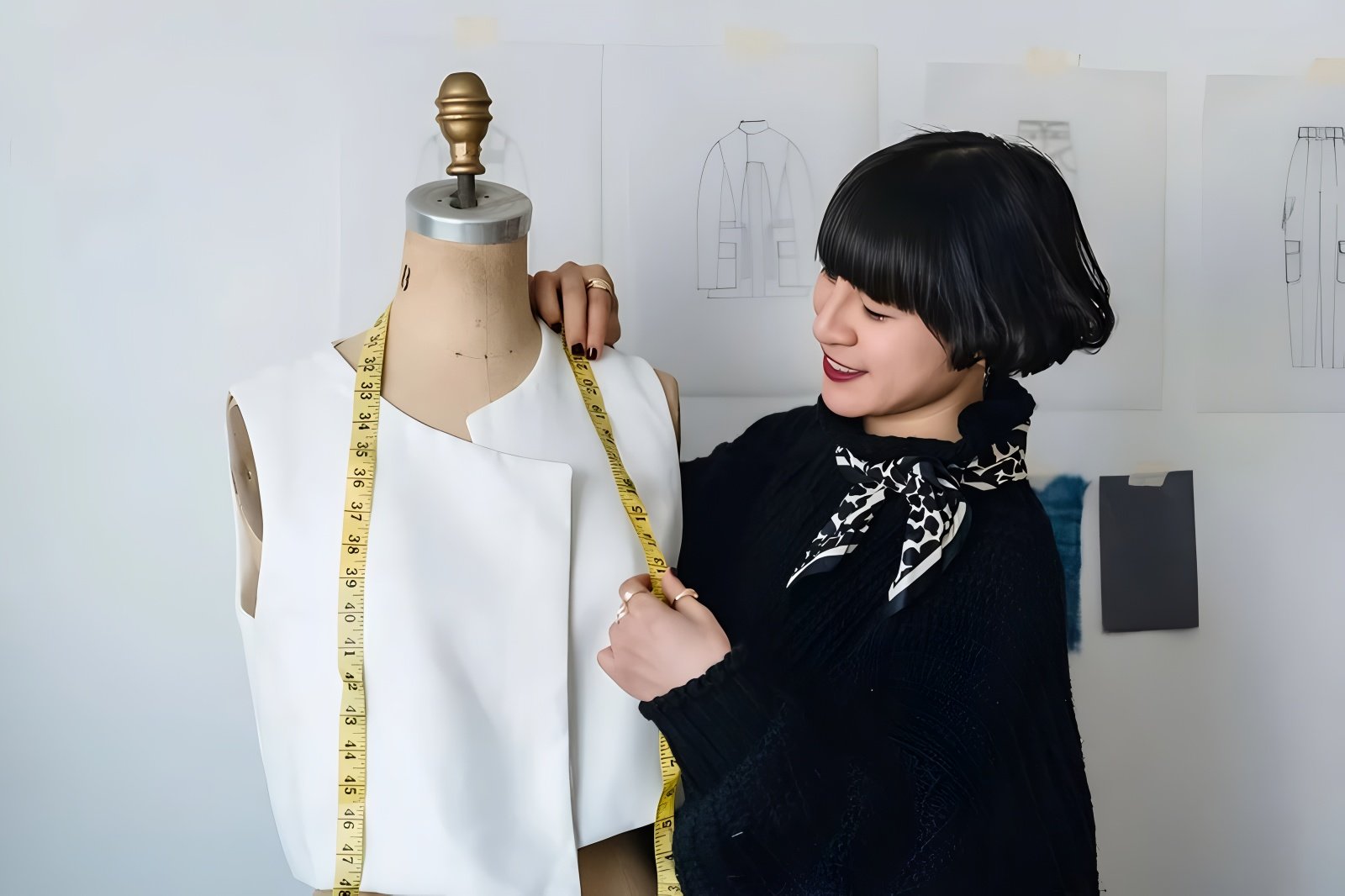 Calico toiles: Perfecting patterns in fashion.