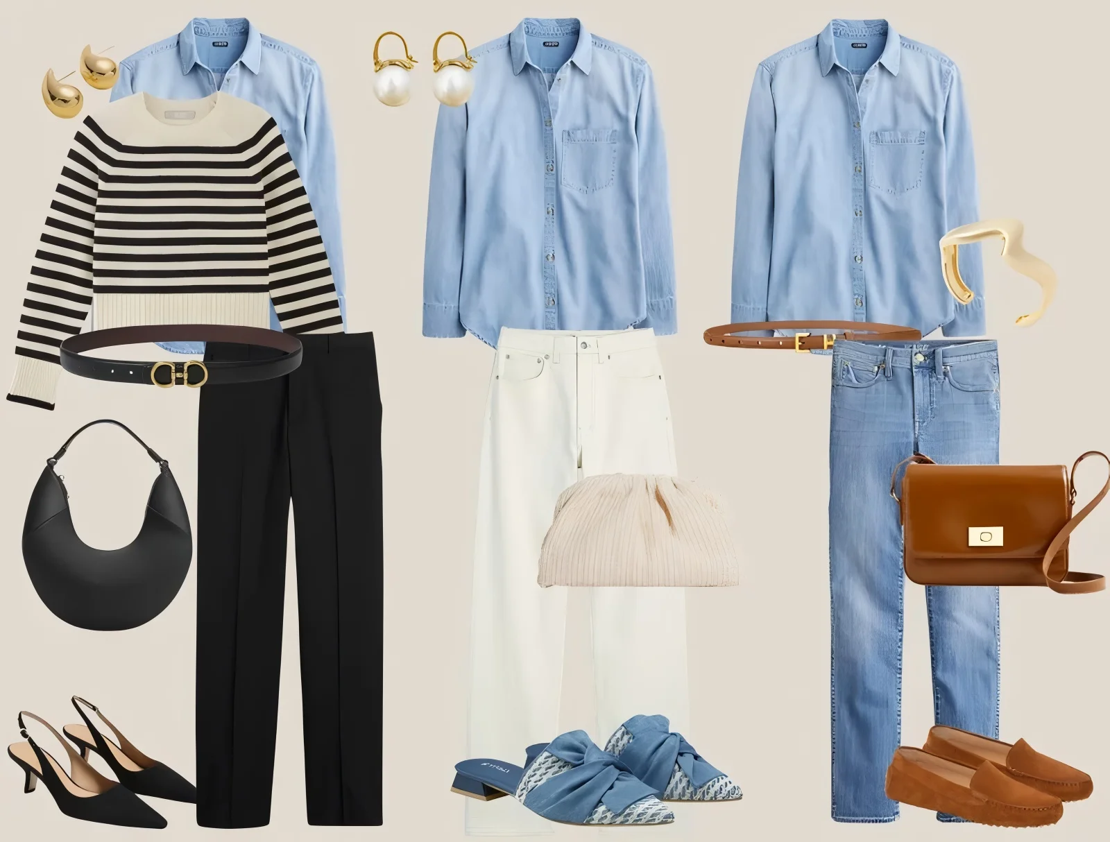 Chambray: Effortlessly stylish and easy to wear.